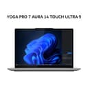 LENOVO YOGA PRO 7 AURA EDITION 14 TOUCH ULTRA 9 285H 32GB 1TB W11+OHS+M365B 14.5 3K OLED 120HZ 3Y PREM+3ADP -27ID - Image 1