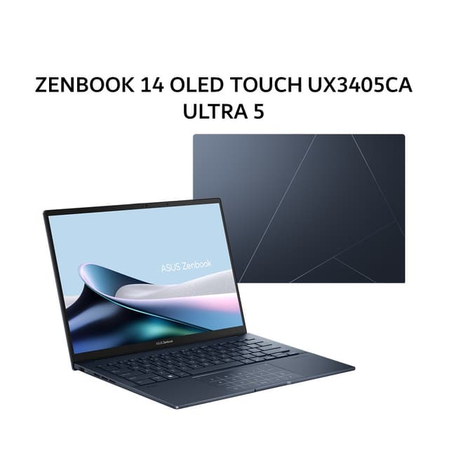 ASUS ZENBOOK 14 OLED TOUCH UX3405CA ULTRA 5 225H 16GB 1TB W11+OHS 14.0 2K EVO BLU -OLED5111TM