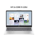 HP 14 CORE I5 120U 8GB 512GB W11+OHS+M365B 14.0FHD COPILOT SLV -EP1177TU - Image 2