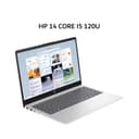 HP 14 CORE I5 120U 8GB 512GB W11+OHS+M365B 14.0FHD COPILOT SLV -EP1177TU - Image 1