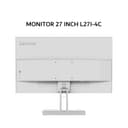 LENOVO MONITOR 27 INCH L27-4C IPS FHD 1080P 1MS 144HZ AMD FREESYNC TILT SPEAKER SILVER 3Y - Image 2
