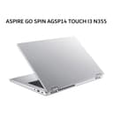 ACER ASPIRE GO SPIN AGSP14 TOUCH I3 N355 8GB 512GB W11+OHS 14.0WUXGA PEN 2IN1 SLV -31PT.386W - Image 2