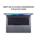 ACER SWIFT GO 14 AI SFG14 SNAPDRAGON X PLUS X1P 42100 16GB 1TB W11+OHS 14.5WUXGA 120HZ 100SRGB GRY -01.X3BG - Image 1