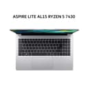 ACER ASPIRE LITE 15 AL15 RYZEN 5 7430 8GB 512GB W11+OHS+M365B 15.0FHD IPS 1Y SLV -42P.R50P - Image 2