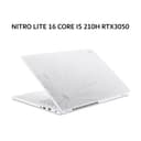 ACER NITRO LITE 16 CORE I5 210H RTX3050 6GB/ 16GB 512GB W11+OHS 16.0WUXGA 180HZ 100SRGB BLIT 2Y+ADP WHT -71G.506C - Image 2
