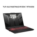 ASUS TUF A16 FA607NUG RYZEN 7 7445HS RTX4050 6GB/ 16GB 512GB W11+OHS+M365B 16.0 FHD+ IPS GRY -R745J6M-HM - Image 1