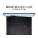 ASUS ZENBOOK 14 OLED UM3406KA RYZEN AI 7 350 32GB 1TB W11+OHS 14.0 BLK -OLEDS7311M - Image 2