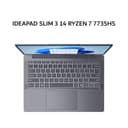 LENOVO IDEAPAD SLIM 3 14 RYZEN 7 7735HS 16GB 512GB W11+OHS+M365B 14.0WUXGA IPS 2 YPREM+2ADP GRY -5MID - Image 2