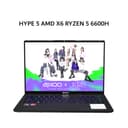 AXIOO HYPE 5 AMD X6 RYZEN 5 6600H 16GB 512GB W11 14.0FHD IPS BLIT GRY - Image 1