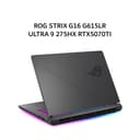 ASUS ROG STRIX G16 G615LR ULTRA 9 275HX RTX5070TI 12GB/ 32GB 2TB W11+OHS 16.0QHD 240HZ (BOX MOU) GRY -I9NT7C6G-HM - Image 1
