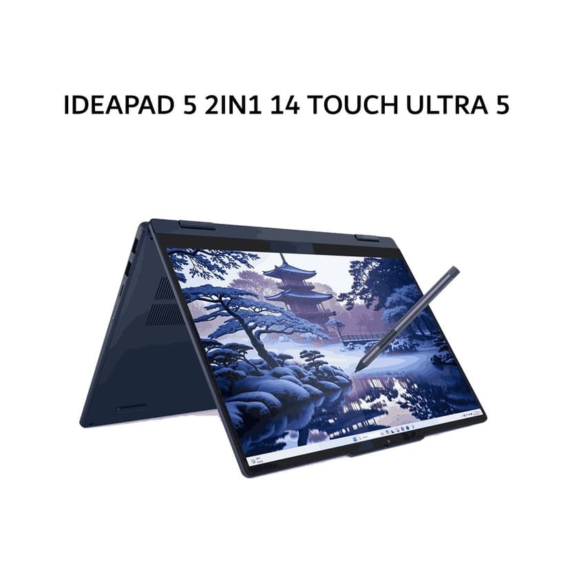 LENOVO IDEAPAD 5 2IN1 14 TOUCH ULTRA 5 225U 16GB 512GB W11+OHS+M365B 14.0WUXGA PEN 2Y+2ADP BLU -37ID