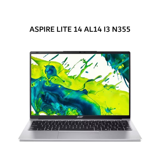 ACER ASPIRE LITE 14 AL14 I3 N355 8GB 512GB W11+OHS 14.0WUXGA IPS SLV -32P.38RE