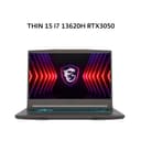 MSI THIN 15 I7 13620H RTX3050 4GB/ 8GB 512GB W11 15.6FHD 144HZ BLIT 2Y GRY -B13UC.2407 - Variant 1