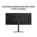 GIGABYTE ULTRAWIDE GAMING MONITOR CURVED 34 INCH G34WQC2 VA 1500R WQHD 2K 1440P 1MS 200HZ - Image 2