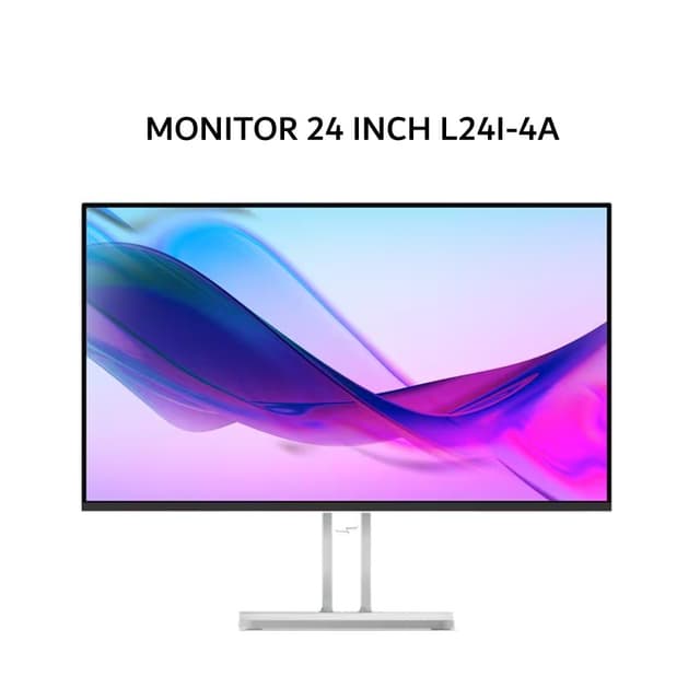 LENOVO MONITOR 24 INCH L24I-4A IPS FHD 1080P 1MS 100HZ SPEAKER CLOUD GREY 3Y