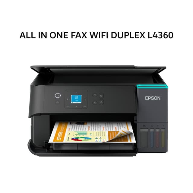 EPSON ALL IN ONE FAX WIFI DUPLEX ECOTANK L4360 2Y