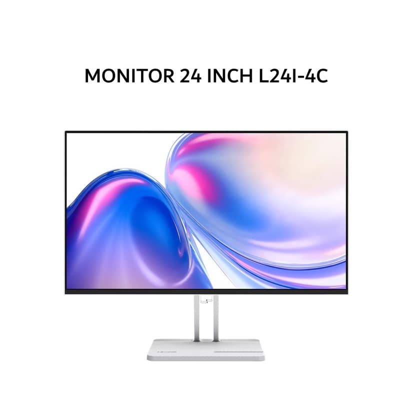 LENOVO MONITOR 24 INCH L24I-4C IPS FHD 1080P 1MS 144HZ AMD FREESYNC TILT SPEAKER SILVER 3Y
