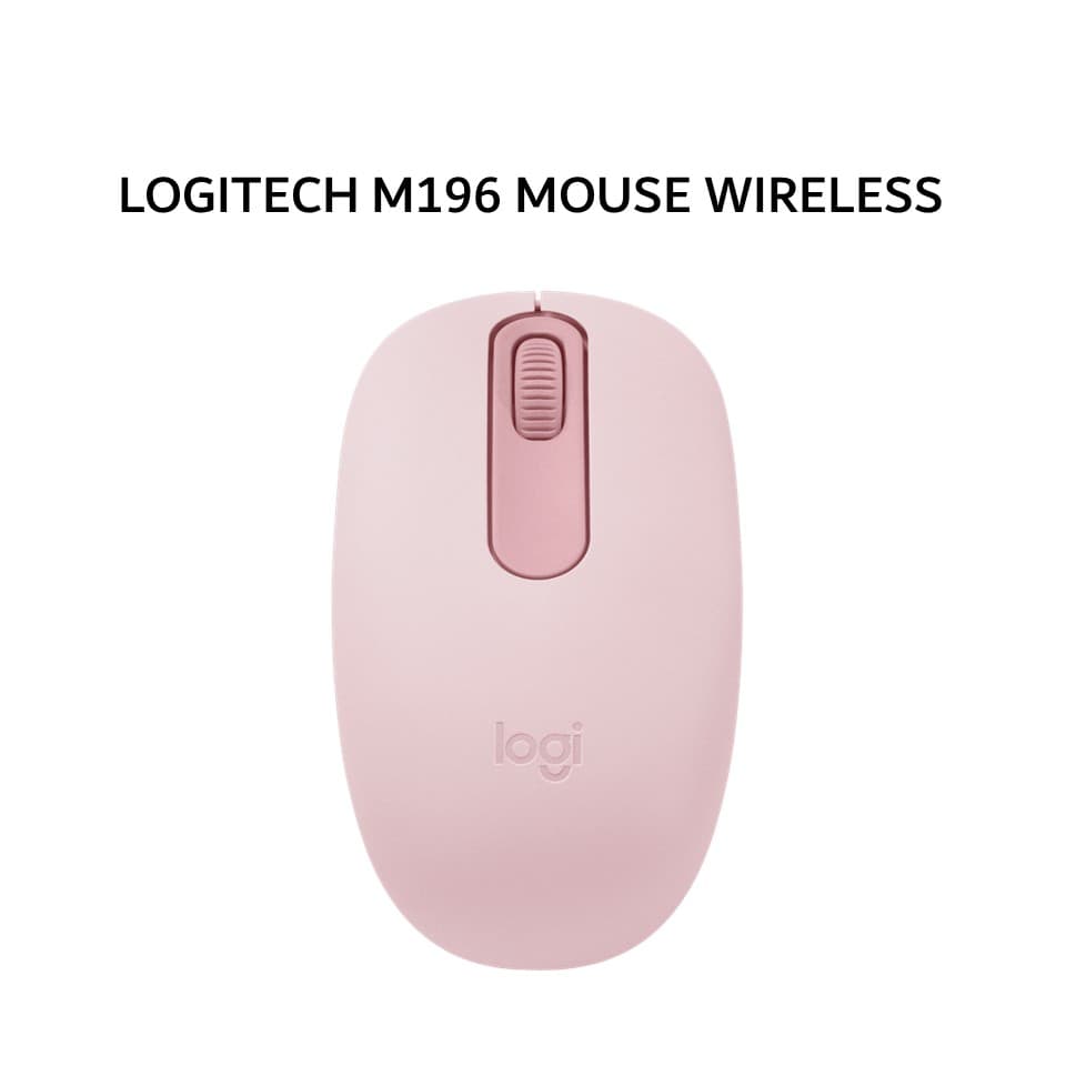 LOGITECH M196 MOUSE WIRELESS BLUETOOTH - ROSE