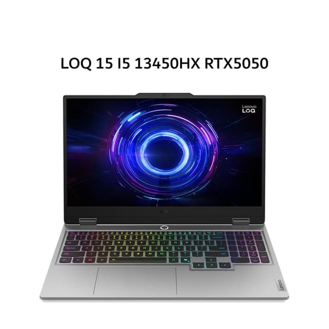 LENOVO LOQ 15 I5 13450HX RTX5050 8GB/ 24GB 512GB W11+OHS+M365B 15.6FHD 144HZ 100SRGB 24RGB 2Y PREM+2ADP GRY -52ID/24