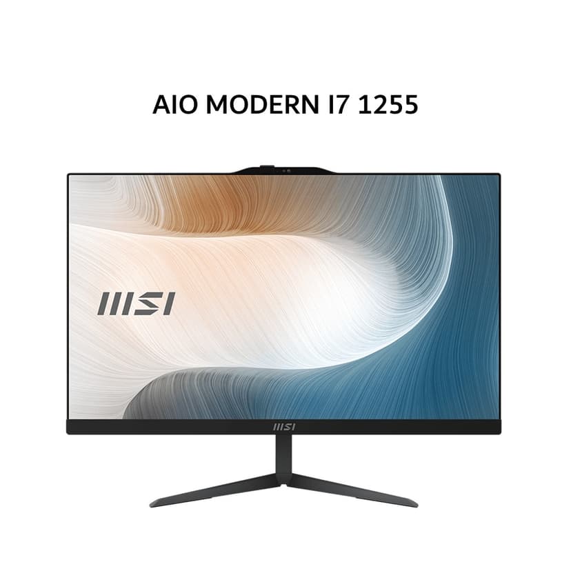MSI AIO MODERN I7 1255 8GB 512GB W11+OHS 23.8FHD IPS BLK -AM242.2073