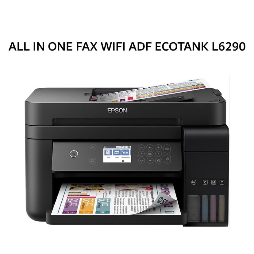 EPSON ALL IN ONE FAX WIFI ADF ECOTANK L6290 2Y