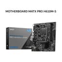 MSI MOTHERBOARD MATX PRO H610M-S DDR4 LGA1700 /INTEL 3Y - Variant 1