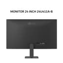 LG MONITOR 24 INCH 24U411A-B IPS FHD 1080P 1MS HDR 10 120HZ 4 SIDE BORDERLESS 3Y - Image 2