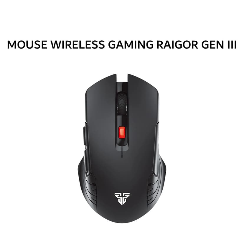 FANTECH MOUSE WIRELESS GAMING RAIGOR GEN III WG12 BLACK