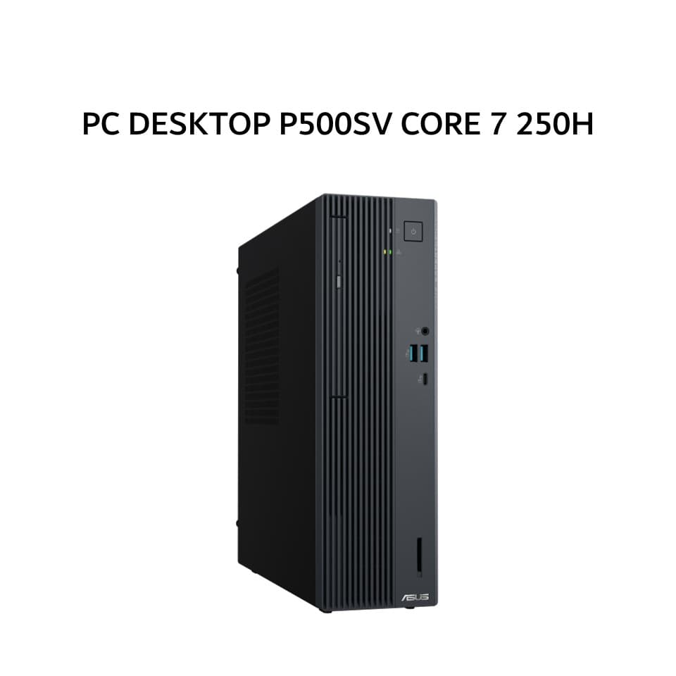 ASUS PC DESKTOP P500SV CORE 7 240H 8GB 512GB W11+OHS 2Y GRY -7850182WS +LED 21.5 + 2Y ONSITE (1YADP)