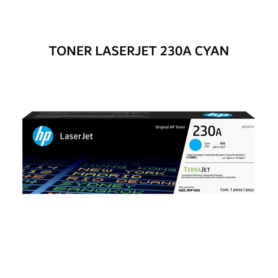 HP TONER LASERJET 230A CYAN