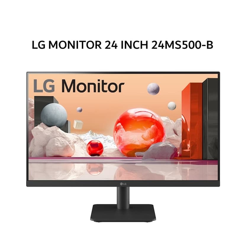 LG MONITOR 24 INCH 24MS500-B IPS FHD 1080P 5MS 100HZ 3Y TKDN