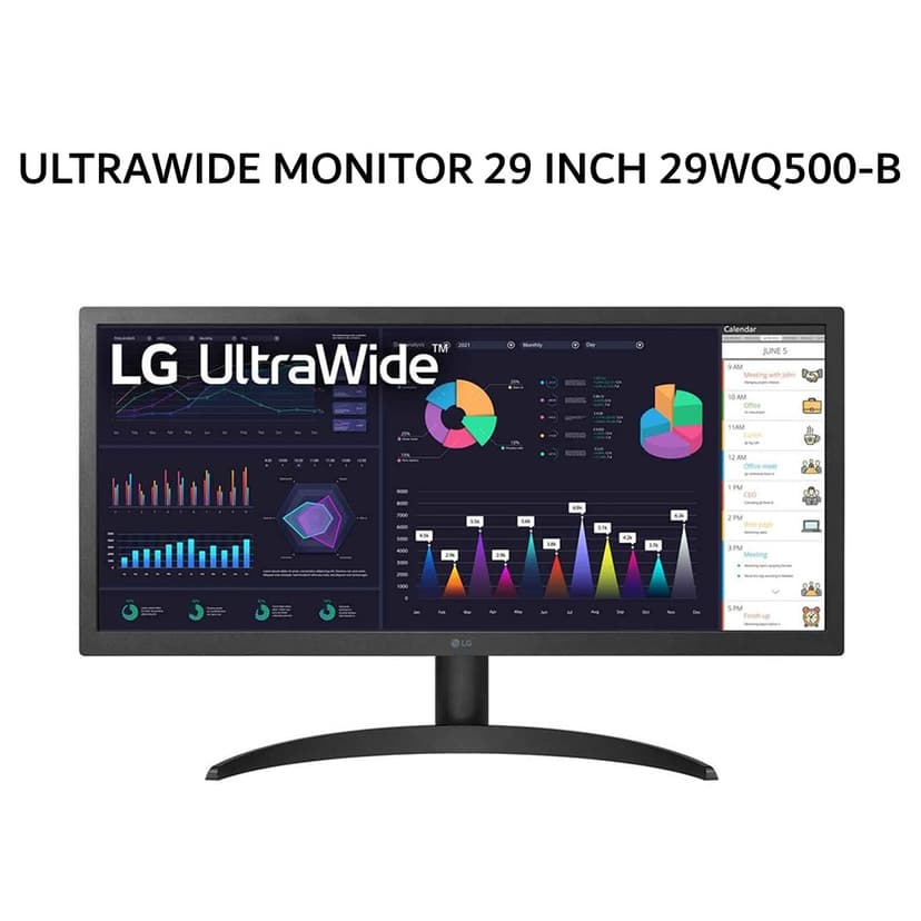 LG ULTRAWIDE MONITOR 29 INCH 29WQ500-B IPS FHD 1080P 5MS 100HZ 3Y
