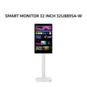 LG SMART MONITOR 32 INCH 32U889SA-W IPS 4K 2160P 5MS 60HZ USB-C TOUCH SCREEN ROLLING STAND SPEAKER ERGONOMIC WEBOS WHITE 3Y - Image 1