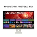 LG MYVIEW SMART MONITOR 32 INCH 32U721SA-W VA UHD 4K 2160P 5MS 60HZ HDR10 USB-C SPEAKER WEBOS WHITE 3Y - Image 1