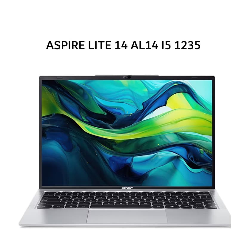 ACER ASPIRE LITE 14 AL14 I5 1235 16GB 512GB W11+OHS 14.0WUXGA IPS SLV -51M.58U1