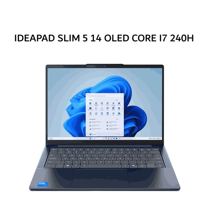 LENOVO IDEAPAD SLIM 5 14 OLED CORE I7 240H 16GB 512GB W11+OHS 14.0WUXGA 2Y+ADP BLU -05ID