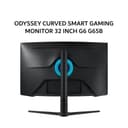 SAMSUNG ODYSSEY CURVED SMART GAMING MONITOR 32 INCH G6 G65B IPS QHD 1440P 1MS TIZEN OS WIFI 240HZ HDR 400 FULL ERGONOMIC SPEAKER 1Y PART + 3Y SERVICE - Image 1