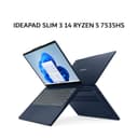 LENOVO IDEAPAD SLIM 3 14 RYZEN 5 7535HS 8GB 512GB W11+OHS+M365B 14.0WUXGA IPS BLU 2Y PREM+2ADP BLU -5KID - Image 1
