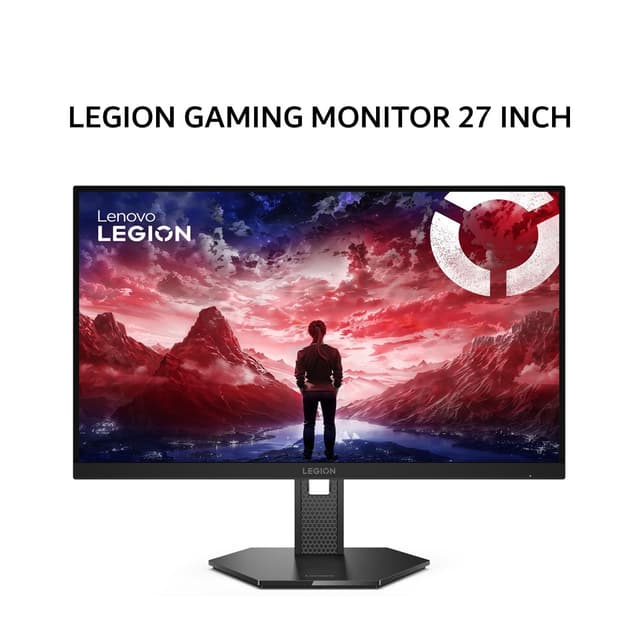 LENOVO LEGION GAMING MONITOR 27 INCH LEGION 27QD-10 IPS QHD 2K 1440P 0.5MS 240HZ FULL ERGONOMIC BLACK 3Y
