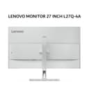 LENOVO MONITOR 27 INCH L27Q-4A IPS QHD 2K 1440P 1MS 100HZ ERGONOMIC SPEAKER WHITE 3Y - Image 1