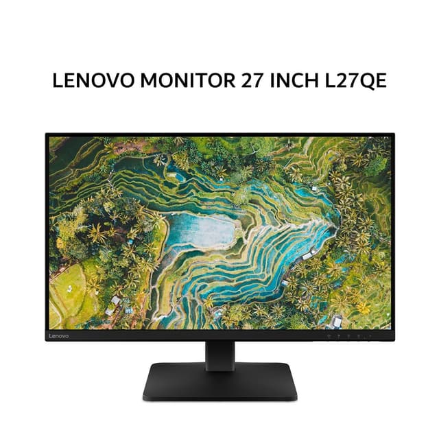 LENOVO MONITOR 27 INCH L27QE IPS 2K 1440P 4MS 100HZ TILT 3Y