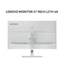 LENOVO MONITOR 27 INCH L27H-4A IPS QHD 2K 1440P 1MS 100HZ ERGONOMIC SPEAKER USB-C CLOUD GREY 3Y - Image 2