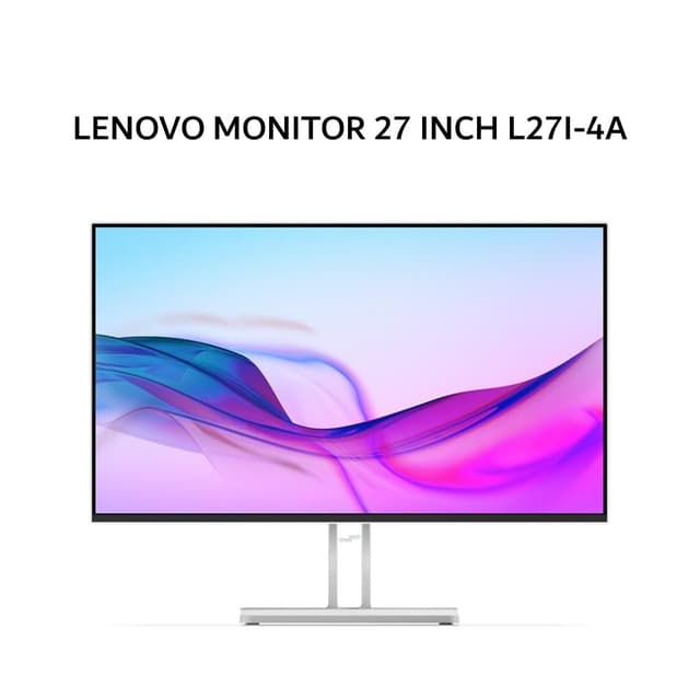 LENOVO MONITOR 27 INCH L27I-4A IPS FHD 1080P 1MS 100HZ SPEAKER 3Y