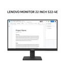 LENOVO MONITOR 22 INCH S22-4E IPS FHD 1080P 4MS 100HZ BLACK 3Y - Variant 1
