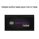 COOLER MASTER PSU POWER SUPPLY MWE GOLD 750 V3 750W (80+ GOLD) ATX 3.1 12V-2X6 BLACK 5Y - Image 1