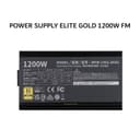 COOLER MASTER PSU POWER SUPPLY ELITE GOLD 1200W FM (80+ GOLD) FULLY MODULAR ATX 3.1 PCIE 5.0 BLACK 5Y - Image 2