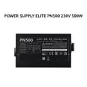 COOLER MASTER PSU POWER SUPPLY ELITE NEX PN500 230V 500W (80+) BLACK 3Y - Image 1