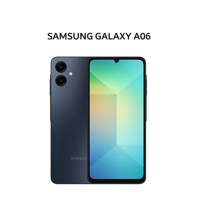 SAMSUNG GALAXY A06 4GB 128GB BLACK (BOX CHA)