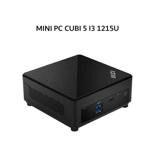 MSI MINI PC CUBI 5 I3 1215U 16GB 256GB W11PRO BLACK