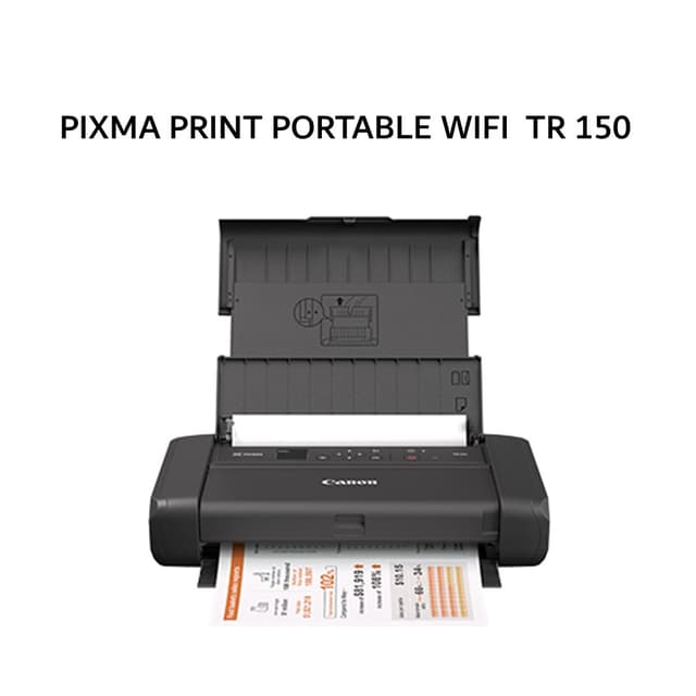 CANON PIXMA PRINT PORTABLE WIFI  TR 150 WITH BATTERY 2Y